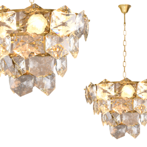 DIANA GOLD chandelier 6xE14