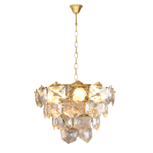 DIANA GOLD chandelier 6xE14