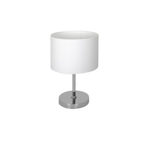 Table lamp CASINO WHITE/CHROME 1xE27