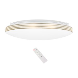 SIENA GOLD 72W LED ceiling lamp Ø550 mm + remote control