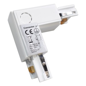 Track Light Lamp Connector White 3-circuit Type: LD