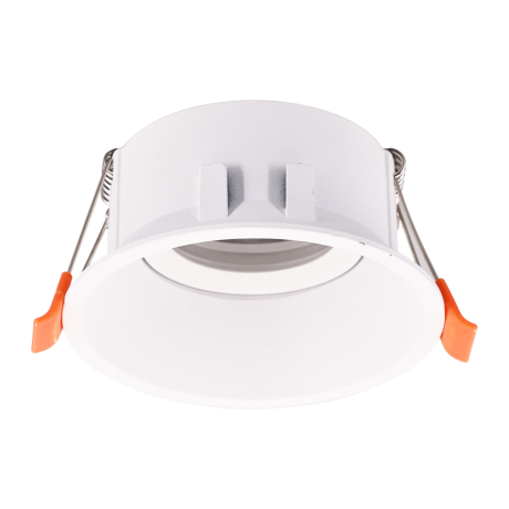 Ceiling Eyelet Flush Mount Round Movable 1xGU10 IP20 White