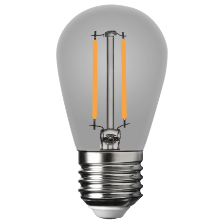 LED Filament Bulb 1W ST45 E27 2700K Smoked