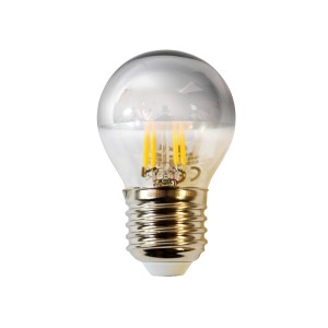 LED Filament Bulb 4W G45 E27 SILVER