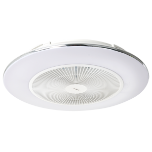 ARIA WHITE 38W LED ceiling light with a fan