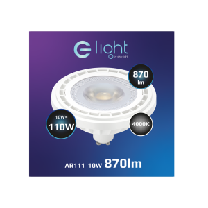LED bulb 10W AR111 GU10 4000K/ White