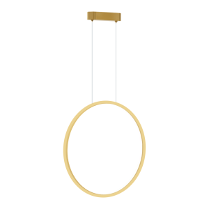 Saturno Gold 28W LED hanging lamp