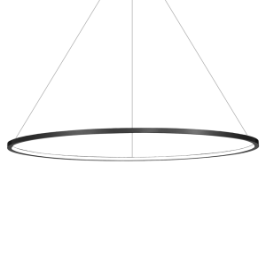 Saturno Black 65W LED hanging lamp