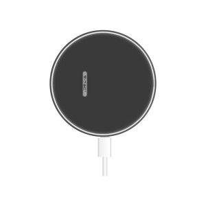 Induction Wireless Charger 5A 10W Black Round V-TAC VT-1210