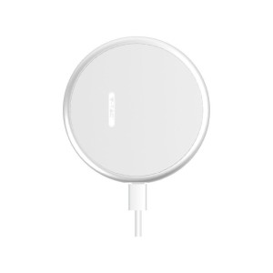 Induction Wireless Charger 5A 10W White Round V-TAC VT-1210