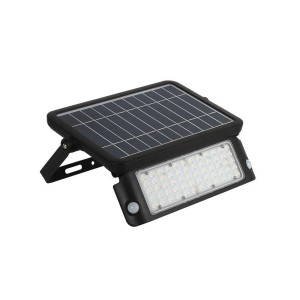 Projektor Solarny V-TAC 10W LED Czarny Czujnk Ruchu IP65 VT-787-10 4000K 1150lm