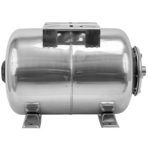 Stainless steel INOX diaphragm pressure hydrophore tank with a capacity of 50l