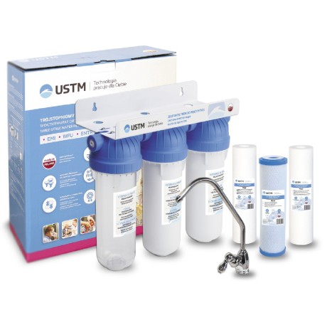 Trzystopniowy system filtracji Aqua FS3 Emi USTM + zestaw