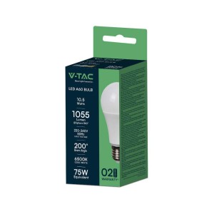 Żarówka LED V-TAC 10,5W E27 A60 VT-2112 4000K 1055lm