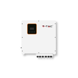 Falownik Inwerter V-TAC 8KW ON GRID/OFF GRID HYBRYDOWY Trójfazowy IP65 VT-66036103 VT-6608303 3 Lata Gwarancji