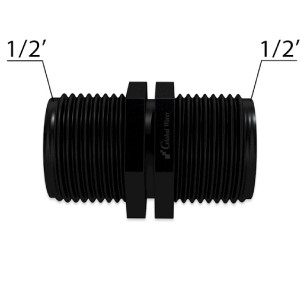 Connector (nipple) 1/2" MU1212