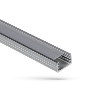 Profil Aluminiowy WOJSLIM z osłoną transparentna 1mb Klosz A