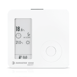 Weekly temperature controller (wireless) Euroster 4040 SMART WIFI - white