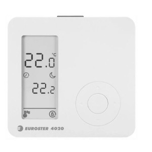 Daily temperature controller (wired) Euroster 4020 - white (front)