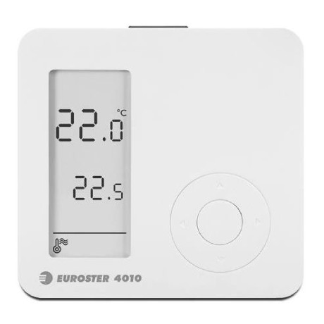 Daily temperature controller (wired) Euroster 4010 - white (front).