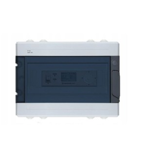 EUROSTER UNI4 controller for heating installation in a housing.