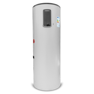 WEBER HP hot water heat pump with 200 l storage tank.