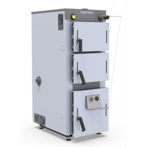 Wood gasifying boiler by DEFRO from the Firewood series with a capacity of 12 kW - 5 CLASS.