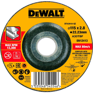 Cutting disc DT43913-QZ 230x3.0x22.23MM DEWALT