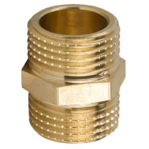 Diamond 6/4" brass nipple