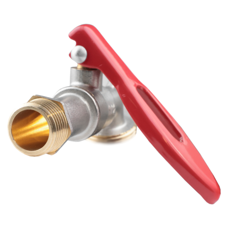 Padlockable ball tap valve 1/2'' designed for water.
