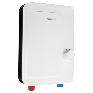 Electric instantaneous water heater - multipoint, vertical model WEBER WP AT-55D.