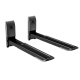 Guard bracket set for Sonniger electric air curtain (horizontal).