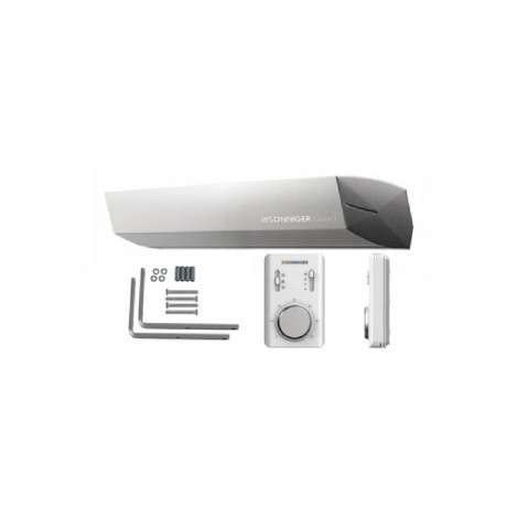 Sonniger GUARD 200C cold air curtain with accessories.