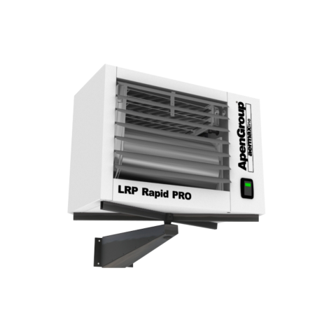 Apen Group Sonniger RAPID PRO LRP018 gas heater with rotating mounting console.