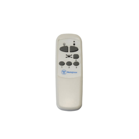 Remote control in white for the Bendan fan by Westinghouse.