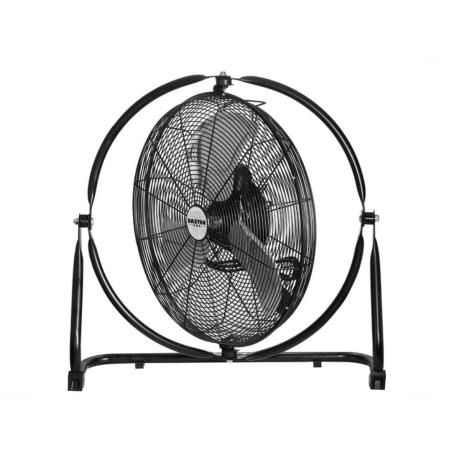 Multifan Daxton Fan floor fan with adjustable canopy 111 W black.
