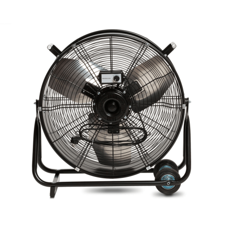 Industrial floor fan, circulator Turbo Power Daxton Fan with adjustable canopy 330 W black.