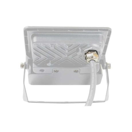 Projektor LED V-TAC 10W SAMSUNG CHIP Czujnik Ruchu Biały Przewód 1M VT-118S-1 3000K 735lm 5 Lat Gwarancji
