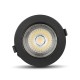 Oprawa Downlight V-TAC SAMSUNG CHIP 10W Czarna Uchylna VT-2-13 6400K 800lm 5 Lat Gwarancji