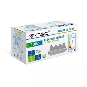 Panel Liniowy V-TAC 10W LED Linear Biały VT-10002 6400K 700lm