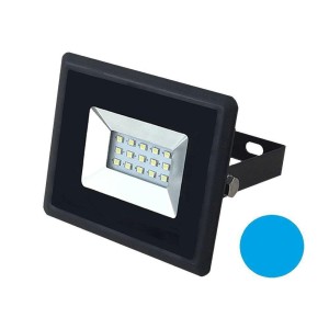 Projektor LED V-TAC 10W Czarny E-Series IP65 VT-4011 Niebieski 850lm