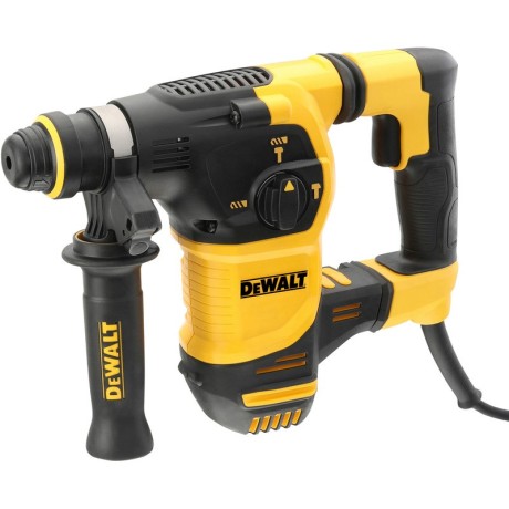 DEWALT Rotary Hammer 950W 3.50J SDS-Plus with Cross Motor and Changeable Chuck D25334K