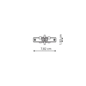 Łącznik wewnętrzny 3F biały LP-551/4 WH