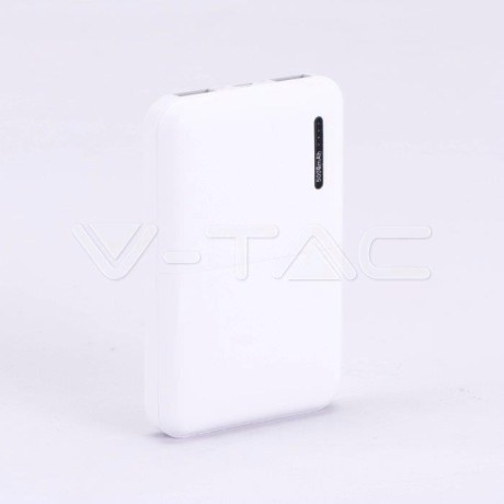 Power Bank V-TAC 5000mah Super Small Biały Lithium Polymer VT-3517