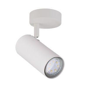 Colly lampa kinkiet biały 1x15w gu10 klosz biały