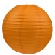 Abażur papierowy-kokon kula papierowa 60 pomarańcz