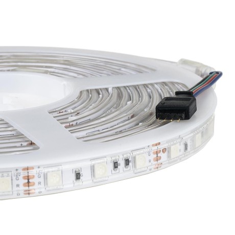 Taśma LED V-TAC Zestaw SMD5050 60 IP65 RĘKAW /212155+3239+3625/ 9,6W/m RGB 1000lm