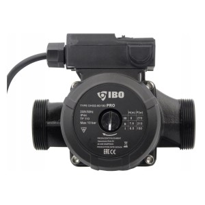 Pompa obiegowa / cyrkulacyjna IBO OHI PRO 32-80/180 ze śrubunkami 180 mm + śrubunki