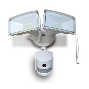 Projektor LED z Kamerą WiFi 18W Czujnik Ruchu Biały V-TAC VT-4818 6000K 600lm