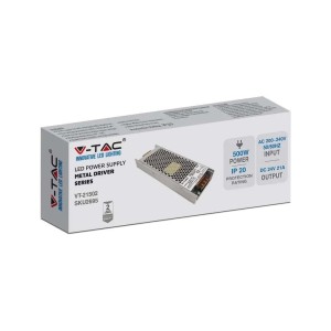 Zasilacz LED V-TAC 500W 24V 21A Modułowy SLIM VT-21502